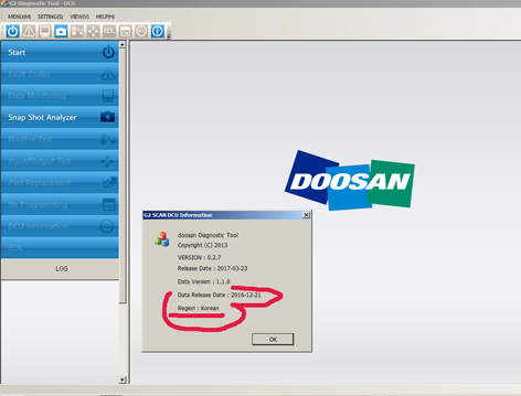 Doosan Diagnostic 